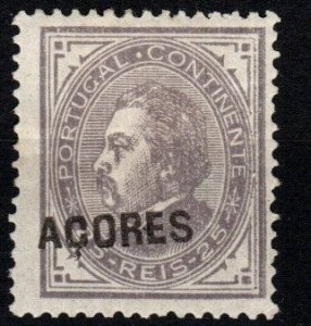 Azores #39c F-VF Unused CV $50.00 (X4295)