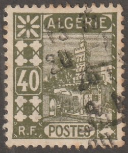 Algeria stamp, Scott#47,   used, hinged,  40, #47