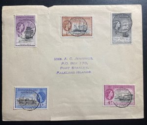 1955 Signy Falkland Island First Day Cover FDC  To Port Stanley