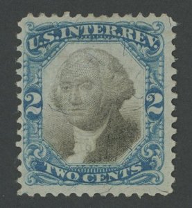 USA R104 - 2 cent 2nd Issue Revenue - Fine Unused without gum