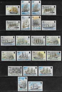 Falkland Islands Scott #'s 485 - 500 MNH