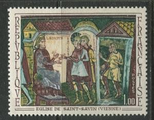 France - Scott 1238 - General  Issue -1969 - MLH - Single  1fr Stamp