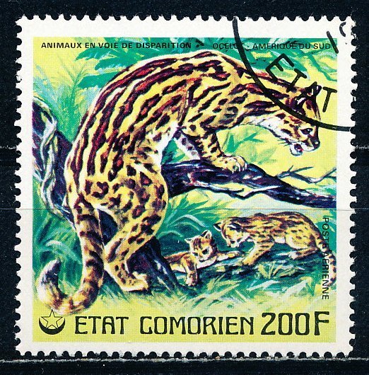 Comoro Islands #244 Single CTO