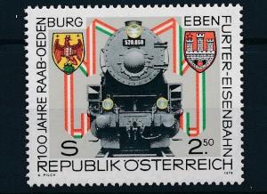 [61556] Austria 1979 Railway Train Elsenbahn Chemin De Fer  MNH