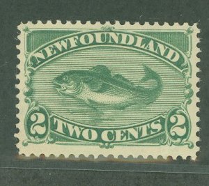 Newfoundland #47 Unused Single