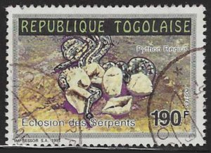 Togo #1598 (1992), postally used single, cat. $0.60