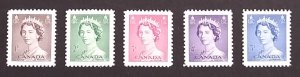 Canada 325-9 Complete Set VF MNH