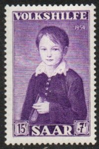 Saar Sc #B103 Mint Hinged