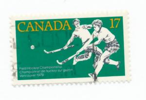 Canada 1979  Scott 834 used - 17c, Women's Field Hockey