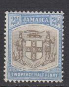 Jamaica - 1903 2 1/2p Arms Sc# 35 - MLH  (9813)