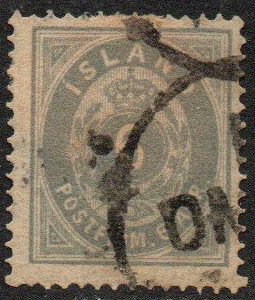 Iceland Sc #10 Used