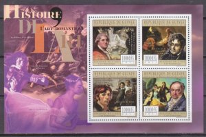 2011 Guinea 8806-09KL History of Art - Romantic 16,00 €