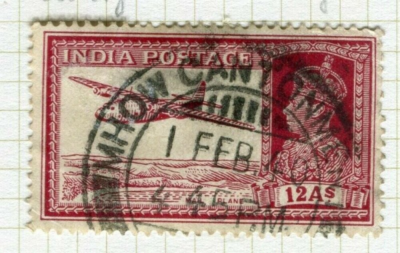 INDIA; POSTMARK fine used cancel on GVI issue, Mhow Cant.