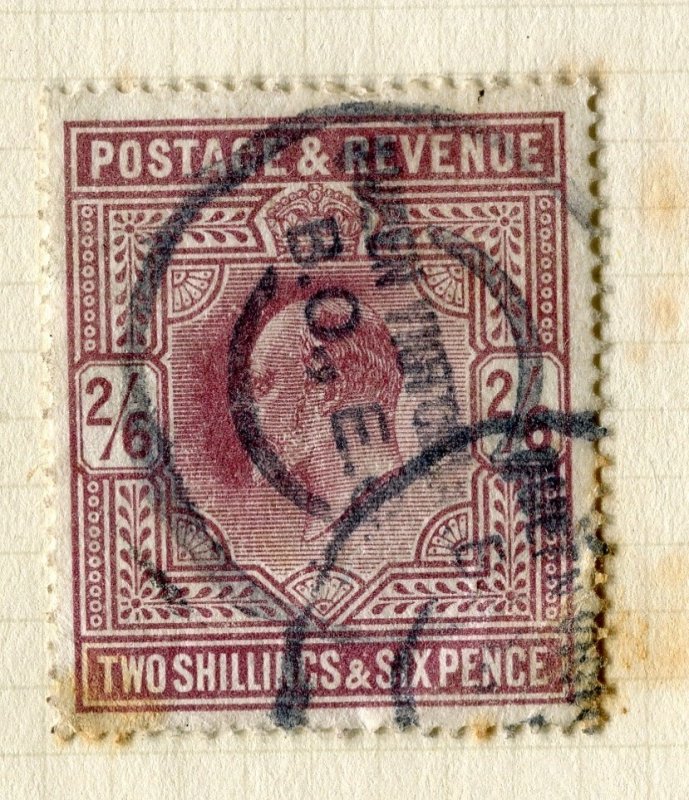 BRITAIN; 1903 early Ed VII issue fine used Shade of 2s. 6d. value