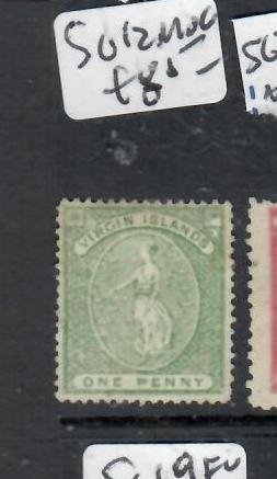 VIRGIN ISLANDS  1D  SG 12  MOG         P0730H