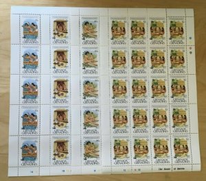 +FULL SHEETS Grenadines 1989 1120-3 - Discovery of America - Set of Sheets - MNH