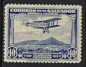 El Salvador C14 VFU AIRPLANE Z4-146-4