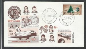 Spain  Space  Event Cover   Space Shuttle