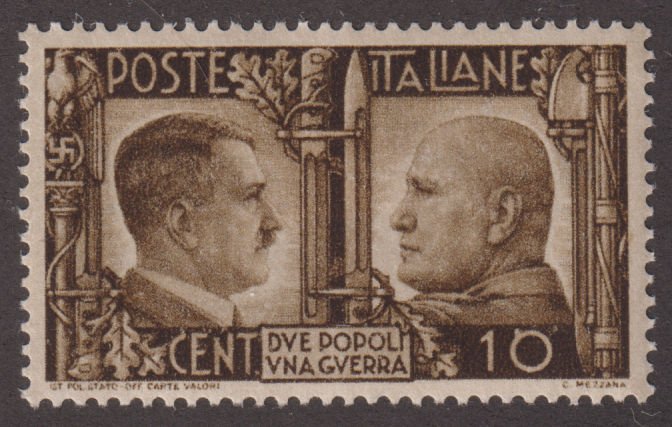 Italy 413 Adolf Hitler and Benito Mussolini 1941