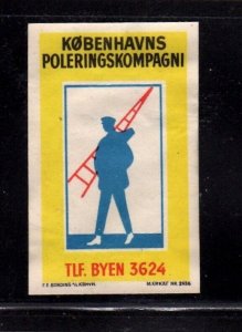 Danish Advertising Stamp- Copenhagen Polishing Company