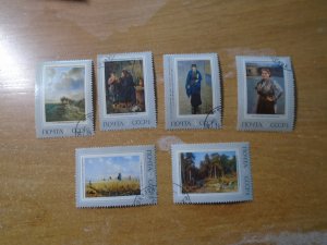 Russia  #  3896-3901  used