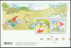 STELLA = CHILDREN'S LITERATURE, CARTOON = SS of 2 Canada 2013 #2652 MNH