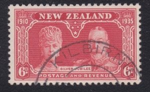 NEW ZEALAND 1935 Silver Jubilee 6d fine used - ACS cat NZ$40...............A9922