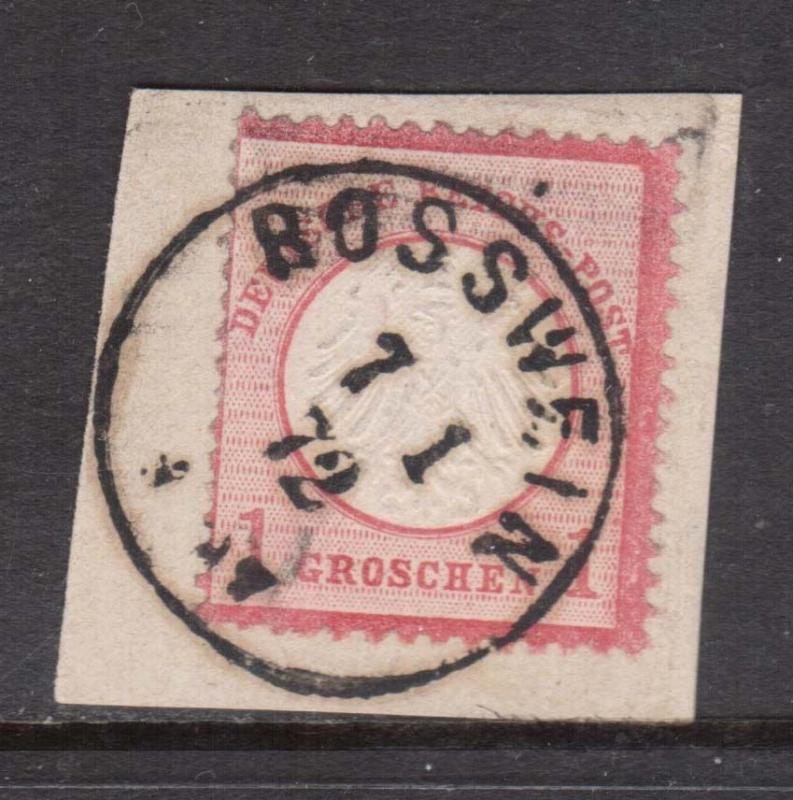 Germany #4 VF Used With Early Date