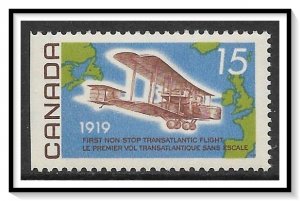 Canada #494 Anniversary Of First Non-Stop Flight MNH