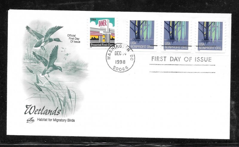 Just Fun Covers #3207A FDC Artcraft Cachet PNC/3 PL #1111 (my4483)