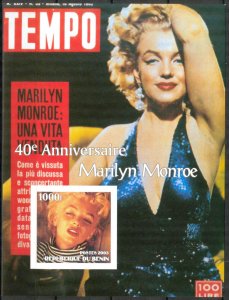 Benin 2003 Cinema Marilyn Monroe (5) S/S Imperf. MNH Private