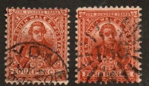 New South Wales 104B, 104Bc. Used