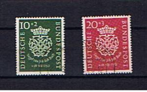 W GERMANY 1950 BACH F/USED