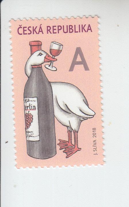 2018 Czech Republic St. Martin's Day Wine  (Scott NA) MNH