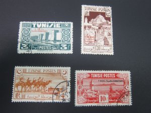 French Tunisia 1945 Sc B80-3 set FU