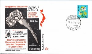 02/19/87 Japan MOS-1 - Marine Observation Satellite - F20299