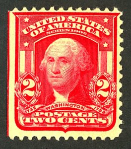 U.S. #319 MINT OG NH CREASE