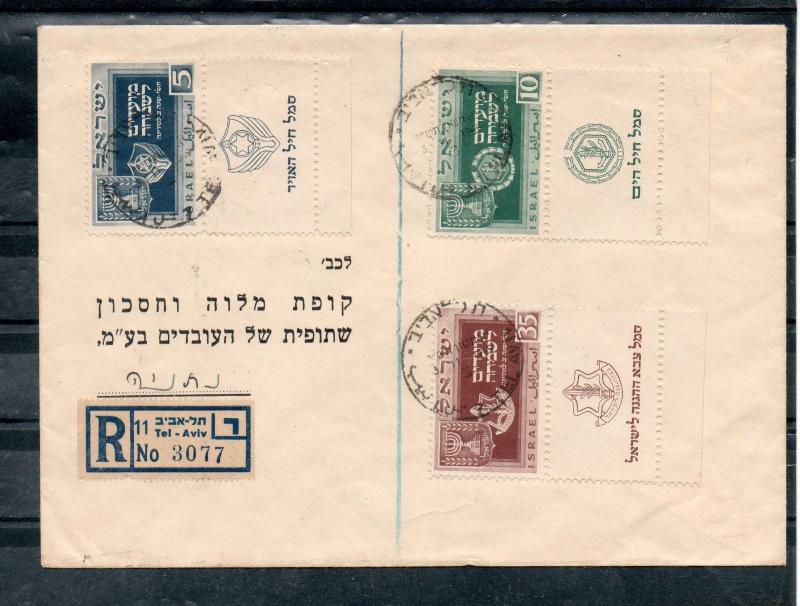 Israel Scott #28-30 New Year Full Tab Set on Bank Cover!!