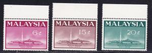 Malaysia # 15-17, Mint NH, 1/2 Cat.