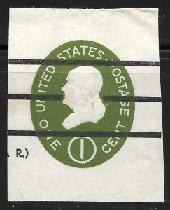 US #U532 1c Franklin