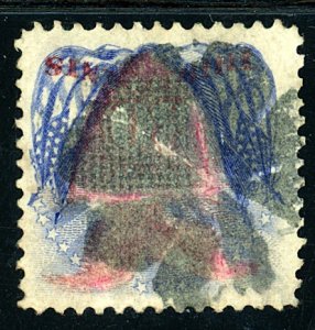 U.S. #121 USED SMALL THIN