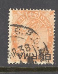 Burma Sc # 6 used (DT)