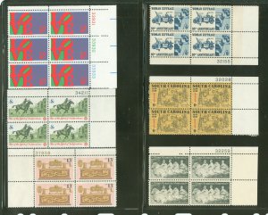 United States #1406/1705 Mint (NH) Plate Block