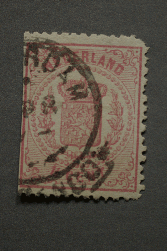 Netherlands #20 Perf 13 1/4 Used