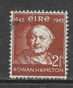 Ireland 127: 2.5p William Rowan Hamilton, used, F-VF