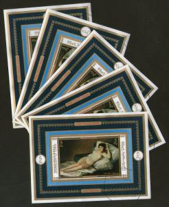 Manama - Ajman Nudes Paintings by Francisco Goya Art Women M/s Cancelled x 5 ...