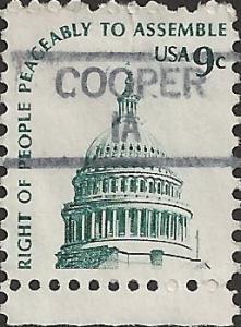 # 1591a USED PRE-CANSELED DOME OF CAPITOL