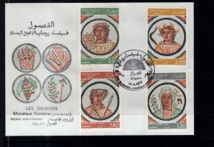 Algeria 591-594 U/A FDC