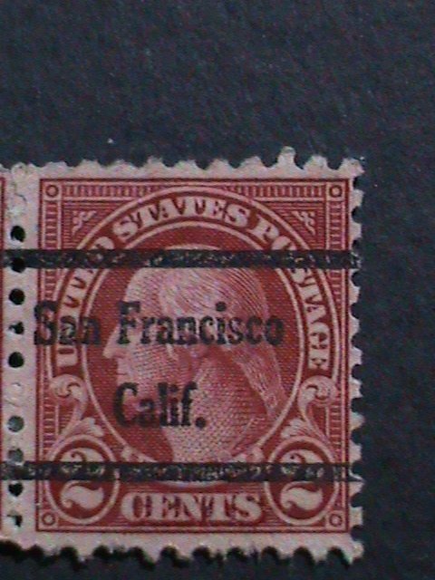 ​UNITED STATES 1926 SC#634 96 YEARS OLD STAMP-WASHINGTON PRE CANCEL PAIR VF