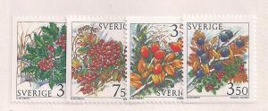 SWEDEN Sc#2159-2162 Mint Never Hinged Complete Set